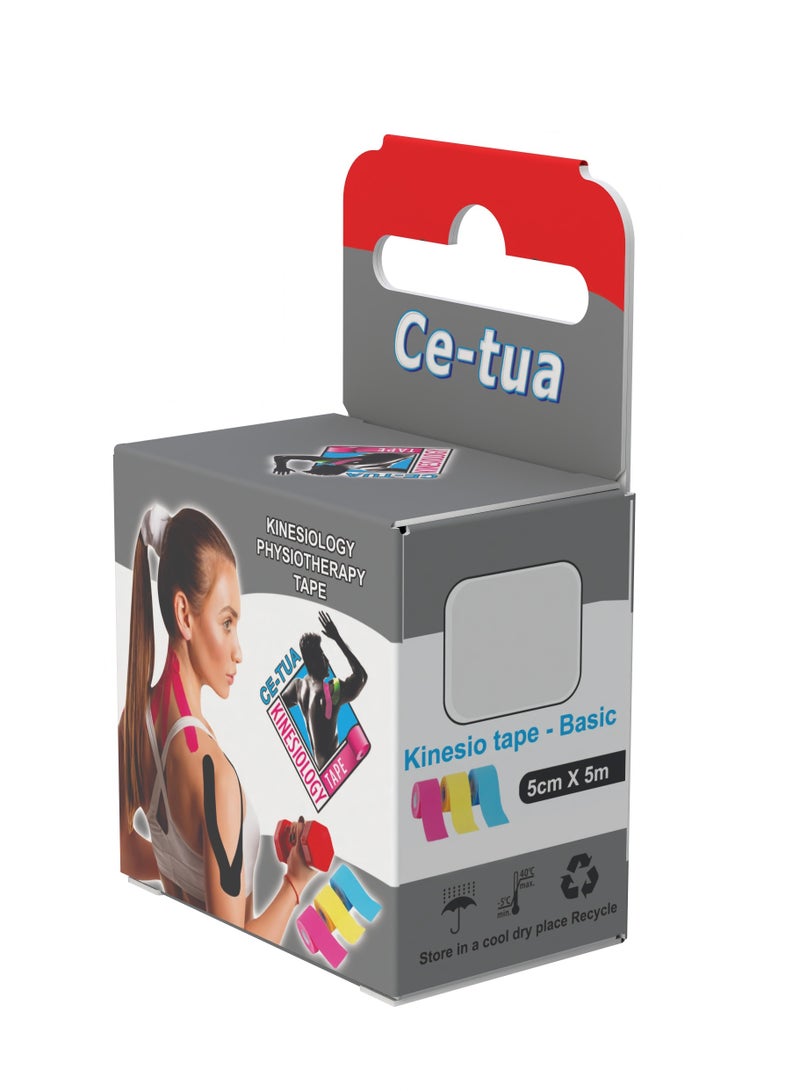 Ce-tua Waterproof and Breathable Sports Tape 1 Piece -Red - Image 2